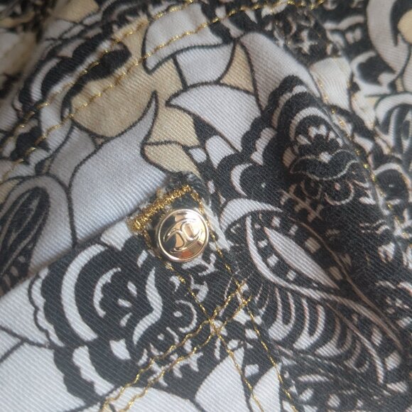 Just Cavalli floral pants (size 26) - Picture 11 of 11